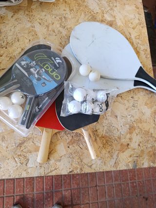 Pack 2 raquetas ping pong y pelotas Cornilleau