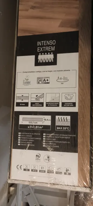 Suelo laminado Artens Intenso Extrem, 13 unidades