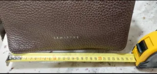 Bolso piel Lamarthe marrón