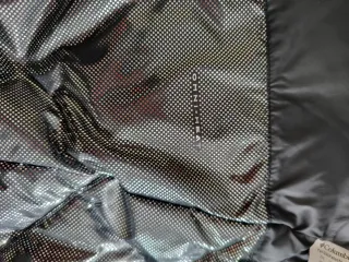 Chaqueta larga lluvia Columbia gris azulado