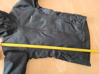 Chaqueta larga lluvia Columbia gris azulado