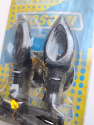 Intermitentes LED Moto Negros