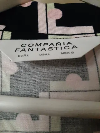 Camisa Compañía Fantástica estampado geométrico
