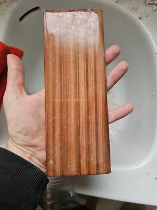 Zócalos cerámicos imitación madera