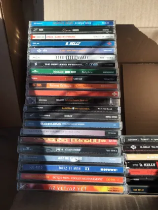 29 CDs Rap Hip Hop R&B Soul (24 sencillos+5 doble