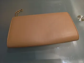 Bolso de mano Lorena González beige