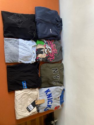 Lote Ropa Talla L(Camisetas,pantalones,sudaderas)