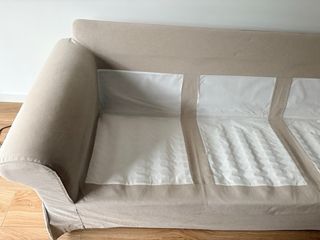 Sofá de 3 plazas beige