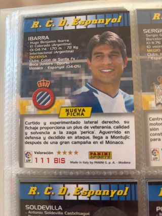 Cartas Bis Megacracks 2004-05
