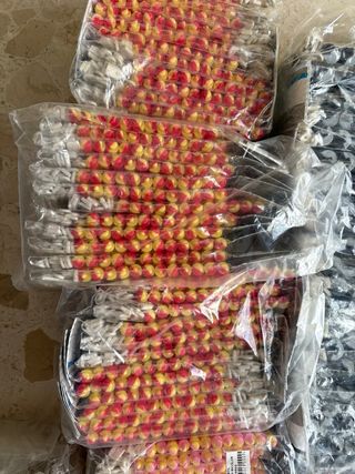 Lote de bigudíes para peluquería