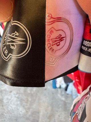 Chaqueta Moncler Roja Talla M