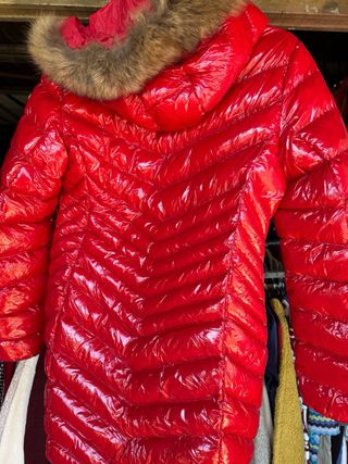 Chaqueta Moncler Roja Talla M