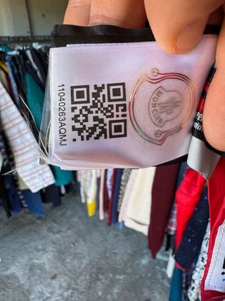 Chaqueta Moncler Roja Talla M