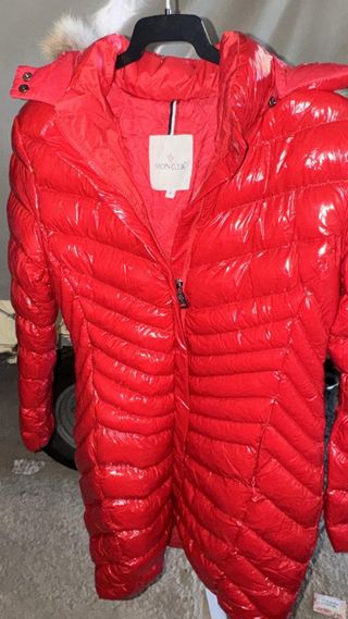 Chaqueta Moncler Roja Talla M