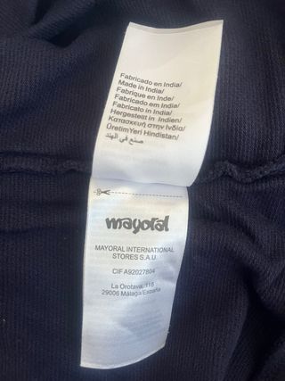 Jersey Mayoral  Talla 16 Años