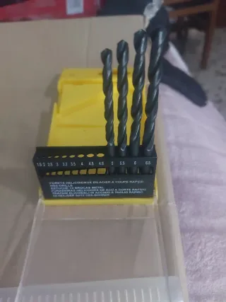 Set Brocas HSS Metal y Madera