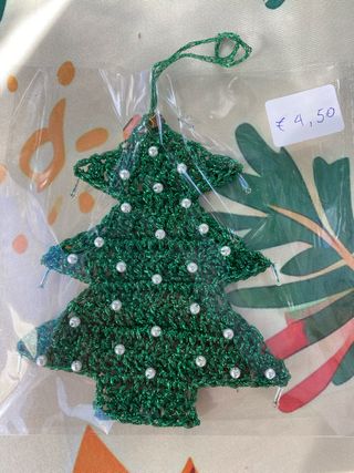 Decorazione Albero di Natale uncinetto