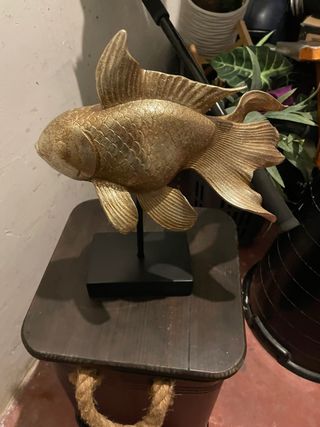Figura pez dorado decorativo Maison du Monde