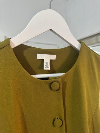 Chaleco H&M verde talla S