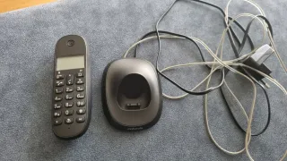Telefono cordless Motorola nero/grigio