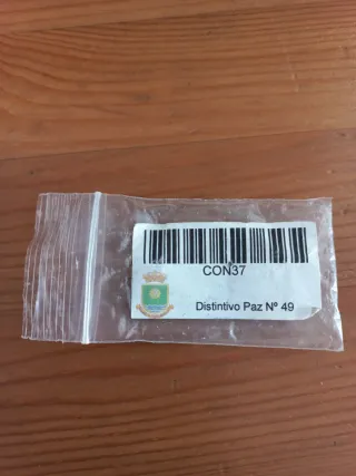 Distintivo Operaciones Mantenimiento Paz