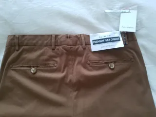 Pantalones Pedro del Hierro Slim Fit Marrón