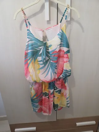 Mono corto estampado floral