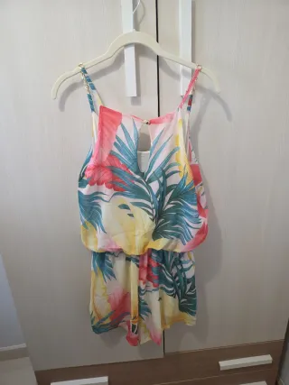 Mono corto estampado floral