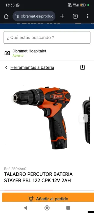 Atornillador STTAYER con cargador