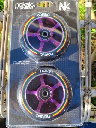 Ruedas patinete Nokaic 100mm (Pack 2)