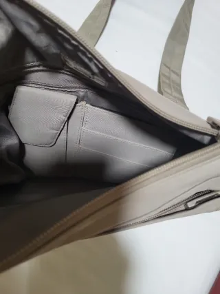 Bolso Adolfo Dominguez Beige