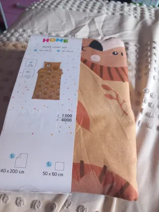 Funda nórdica infantil león