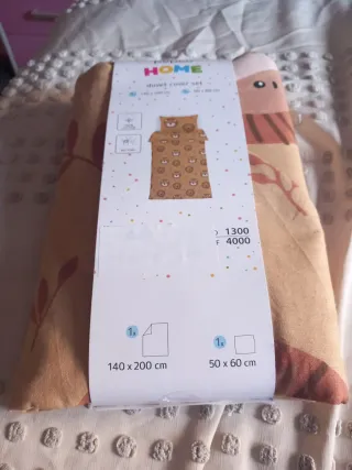 Funda nórdica infantil león