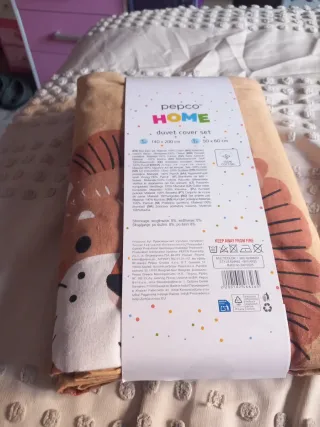 Funda nórdica infantil león