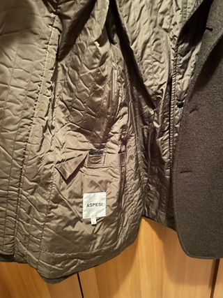 Giacca Aspesi in lana marrone