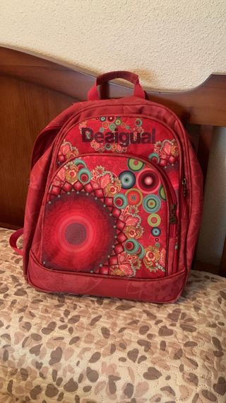 Mochila Desigual Multicolor muy poco uso
