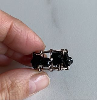 Anillo Tous Plata y Ónix