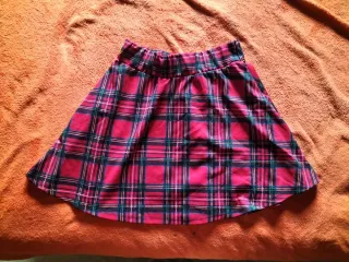 Falda cuadros vuelo talla única