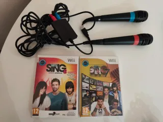 Nintendo Wii con giochi e accessori
