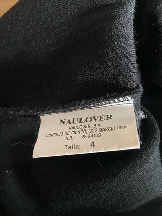 Cárdigan Naulover Negro