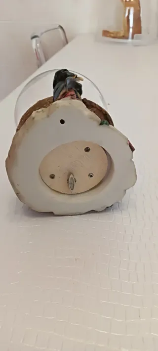 Palla di vetro carillon presepe