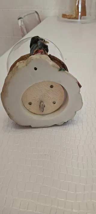 Palla di vetro carillon presepe