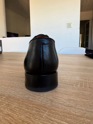 Zapatos de vestir Oxford Lotusse Negros Hombre