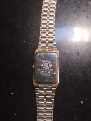 Reloj Cartier Oro y Plata