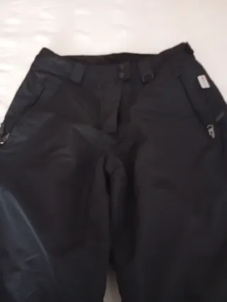 Pantalón de esquí para niño negro