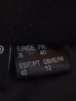 Pantalón de esquí para niño negro