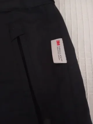 Pantalón de esquí para niño negro