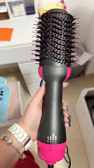 Cepillo Secador y Alisador Aire Caliente