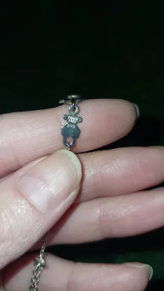 Colgante Oso Tous tsuri Plata y Perlas