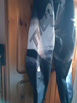 Pantalón Motocross Negro y Blanco